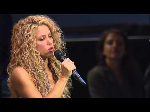 Shakira sings 'Imagine' at the United Nations | UNICEF