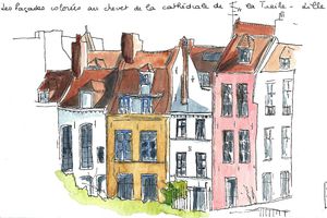 Les façades colorées