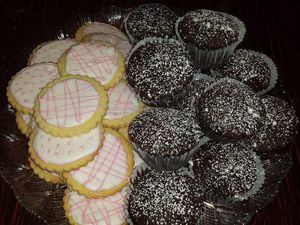 muffins au chocolat