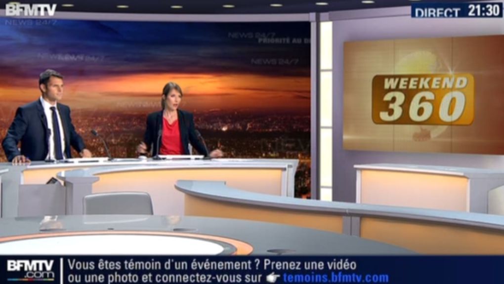 2013 09 07 - 21H30 - LUCIE NUTTIN - BFM TV - WEEK-END 360