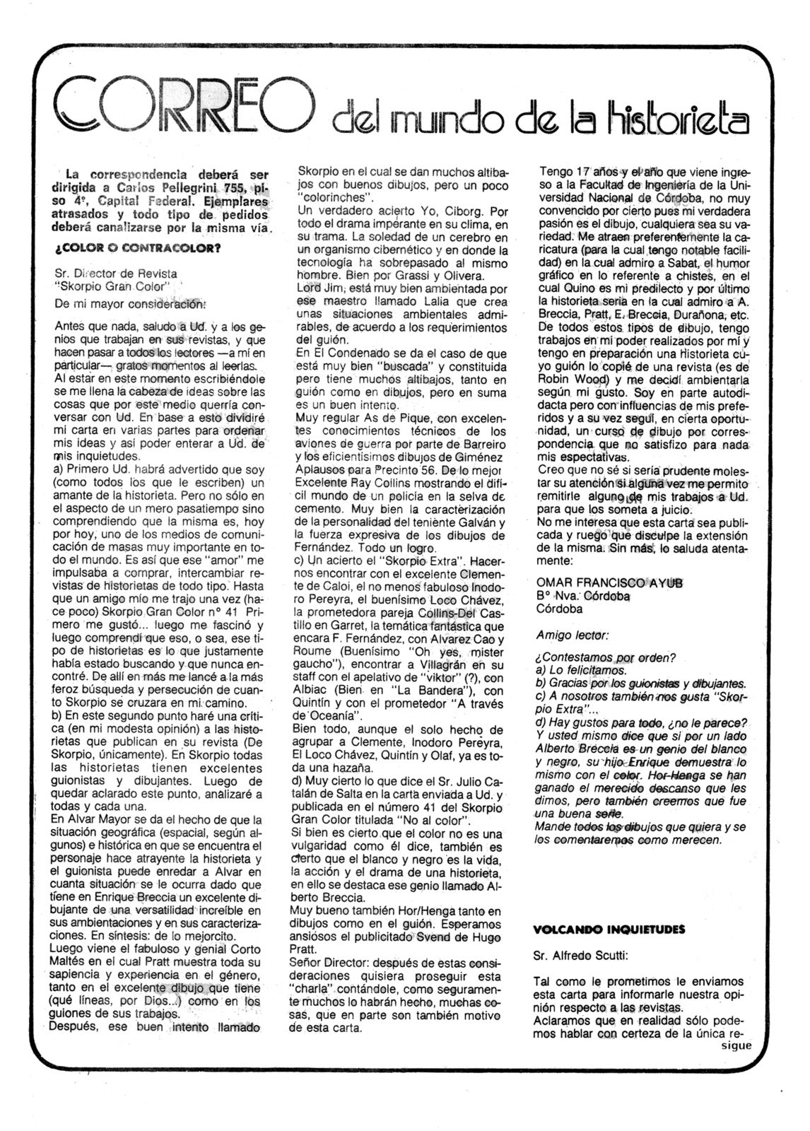 Skorpio (Edición original Argentina)...Vol...6