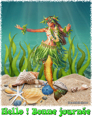 Hello ! Bonne journée avec sirène tahitienne danseuse-a