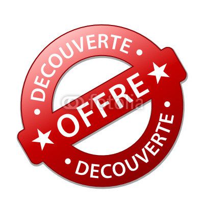 Offre spéciale "Découverte", à seulement 40 euros