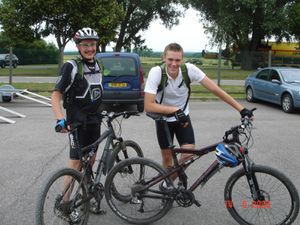 Mon fils Jeremie, mes gendres David et Julien, dans les premières sorties dans le bois de Cheuby et ensuite sur les différentes randonnées de la région , rois mages, XXtreme, Bruley.....