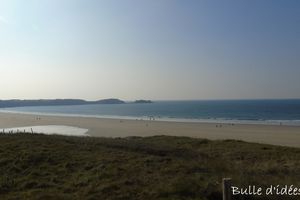 La plage des Blancs Sablons..