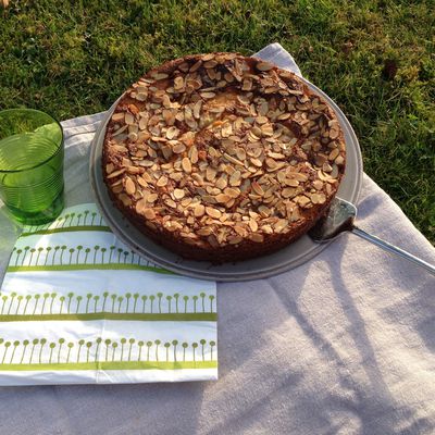 Gâteau aux poires - presque amandine (recette familiale)