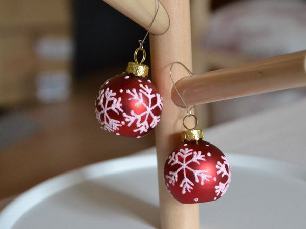 Boucles d'oreilles spéciales Noël