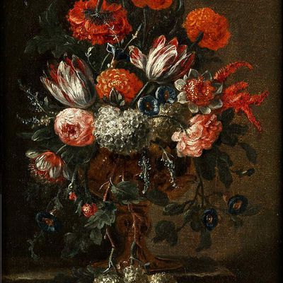 Les fleurs par les grands peintres (56) -Pieter III Casteels (1684-1749) 