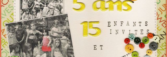 5 ans, 15 enfants invités et AUCUNE photo de groupe correcte!