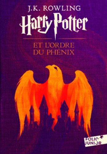 J.K. Rowling, Harry Potter, Tome 1 à 7, Folio Gallimard, première parution française 1998, traduction de Jean-François Ménard