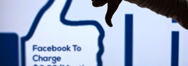 Facebook empezará a cobrar a los usuarios $·2.99 al mes. Totalmente absurdo