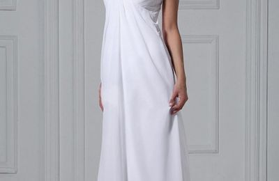 Robes de soirée blanches pour les mariées futures