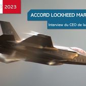 Accord cadre entre la Sabca et Lockheed Martin : vers un futur gros contrat pour l'industrie belge