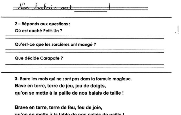 Carabique Carabosse et Carapate, épisode 4, fiche