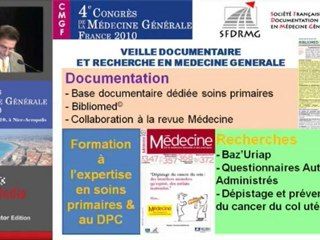 Intervention de Roselyne Bachelot au Congrès de la MG à NICE