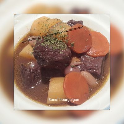 Boeuf bourguignon (au companion ou autres robots)