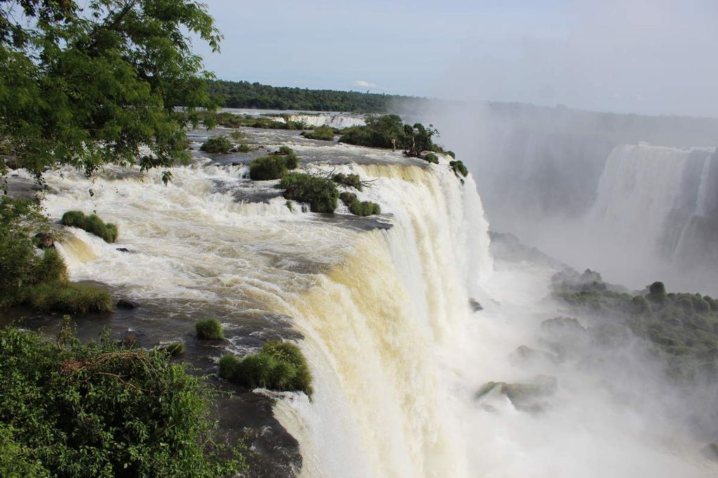 Les chutes d'Iguazu!