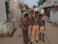enfants de Bangalore, de Badami et de Ooty