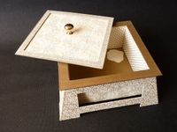 La boîte chinoise carrée.