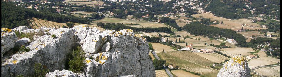 COURONNE de CHARLEMAGNE - crêtes au dessus de CASSIS 