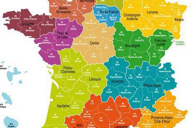 Réforme territoriale : les députés adoptent une carte de France à 13 régions