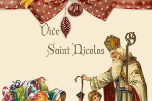 Carte saint Nicolas à imprimer
