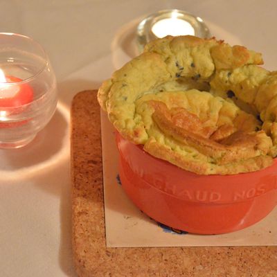 Soufflé au Roquefort