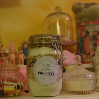 Cookies jar noix flocons d'avoine et pépites de chocolat