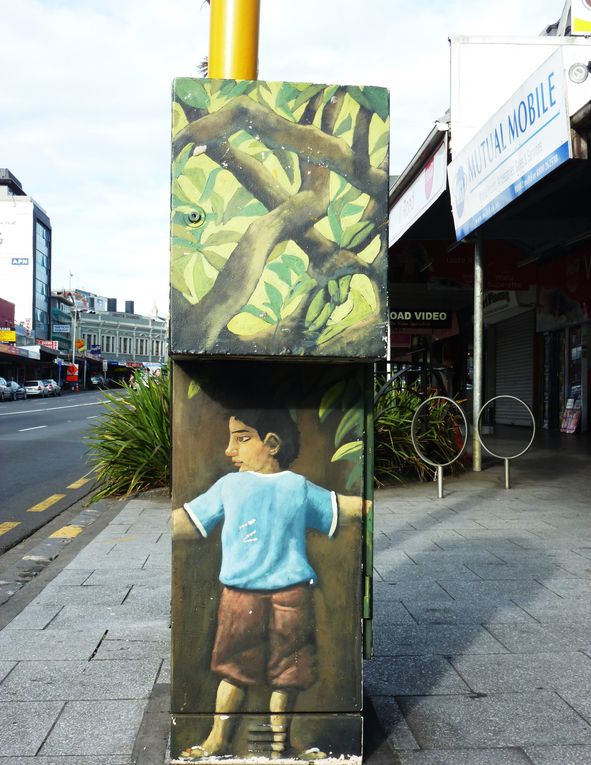 Et voilà les tags et art de rue version Nouvelle-Zélande!! On en retrouve autant sur les vans qu'en Australie... Encore une fois un délice pour les yeux. Je vous laisse découvrir