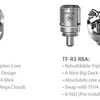 €7.96!!! Smok Beasts Kit TF-T4 original et TF-R3 RBA Bobine Head