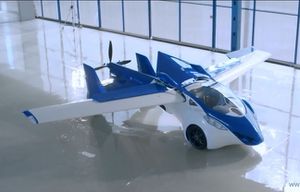 voiture volante aeromobile : une premiere