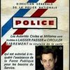 Action de la police française censurée