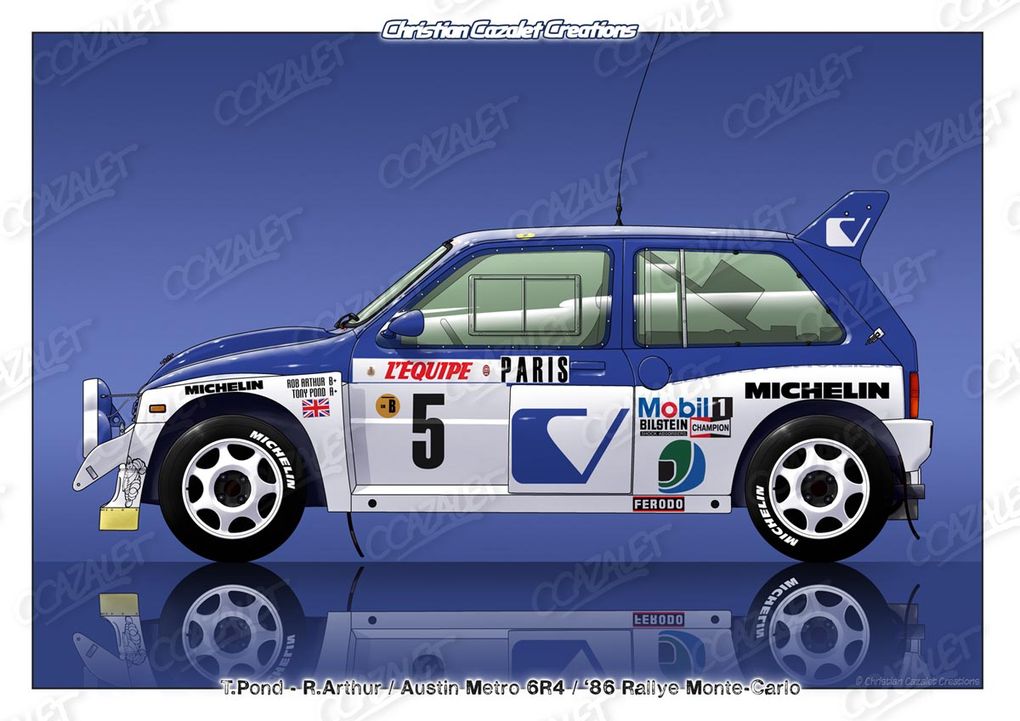 Famous Rallycars - Rallycars célèbres