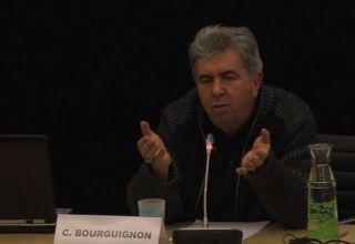 Colloque "Où va le monde?" (ici: C.Bourguignon)