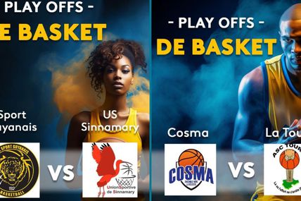 Suivez les play-offs de basket sur Guyane La 1ère !
