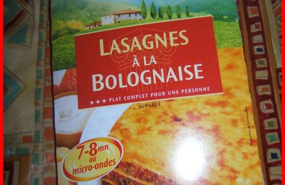 Lasagnes à la bolognaise