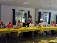 23 septembre : Repas avec les nouveaux arrivants 