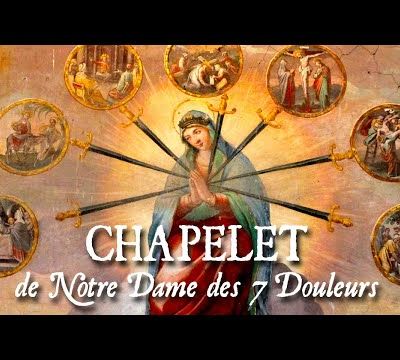 Chapelet de Notre Dame des 7 Douleurs