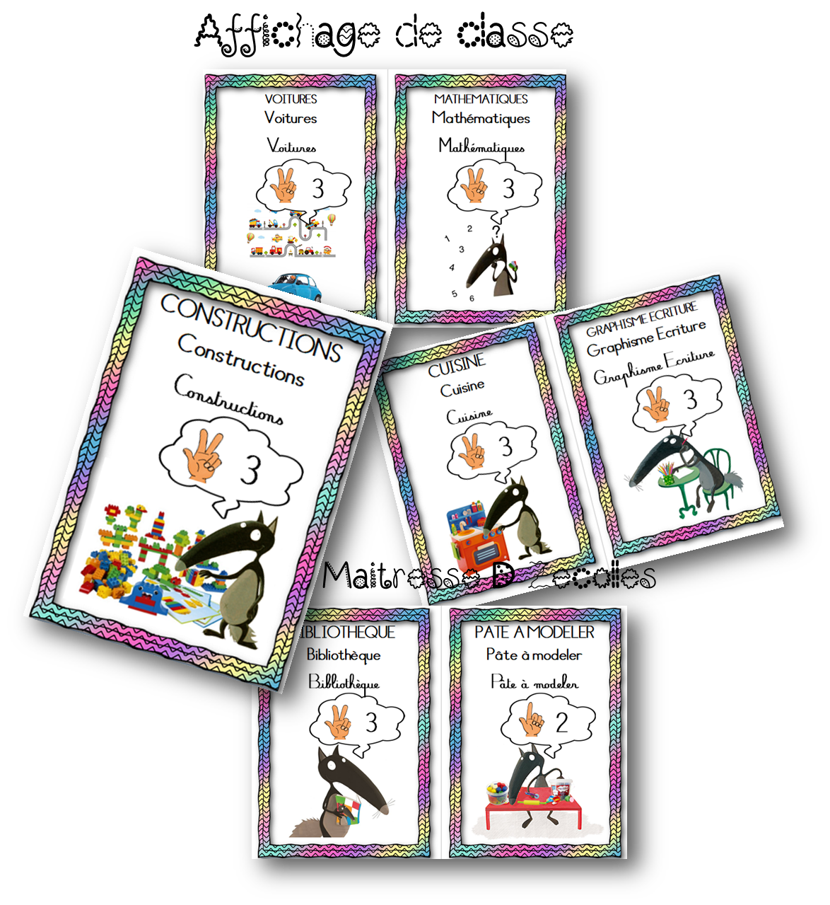 Affichage Des Coins De La Classe Mes Tresses D Zecolles