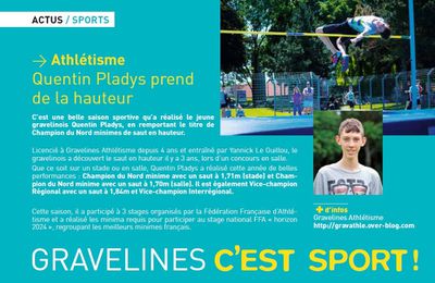 MEDIAS : "Gravelines Magasine Octobre 2014"