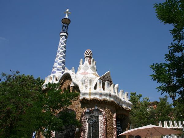 L'entrée du Park Guell