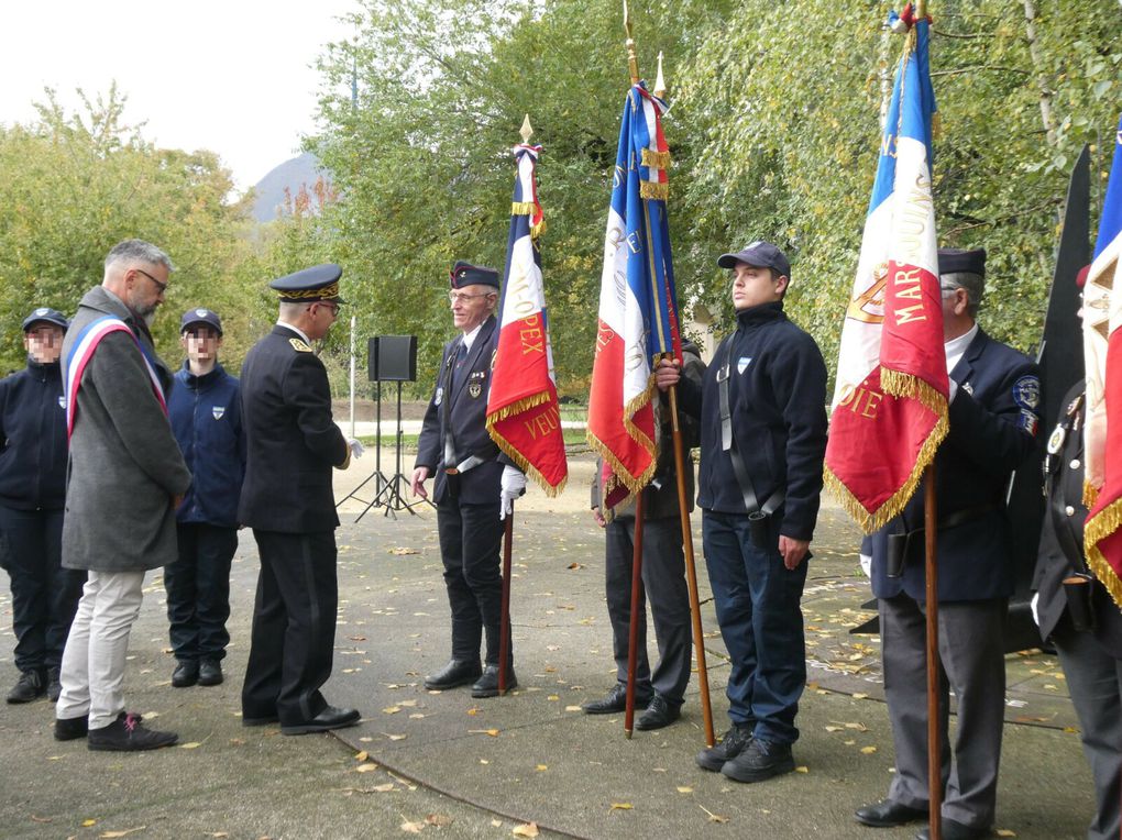 Grenoble: 79e anniversaire de la remise de la Croix de la Libération à Grenoble, le 5 novembre 2023