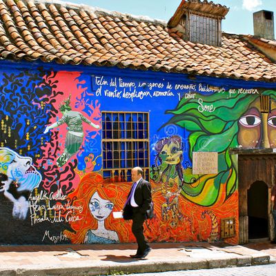 Colombie: Bogota est un mélange de culture et de l'héritage post colonial