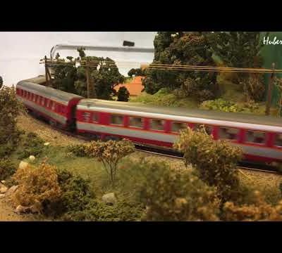 CC 6515 et rame Grand Confort JOUEF en circulation sur le réseau du club AMOREVO