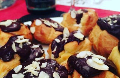 Profiteroles au chocolat