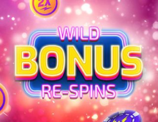 machine a sous mobile Wild Bonus Re-Spins logiciel Booming Games