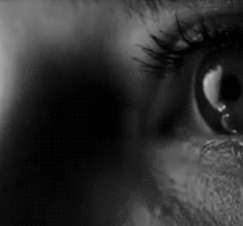 J'ai vu une larme dans ses yeux