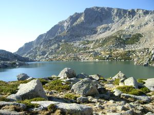 La montée vers le Monte Renoso. Les lacs de Bastani et Vitalacca.