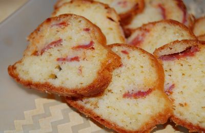 Cake au chorizo et aux amandes effilées