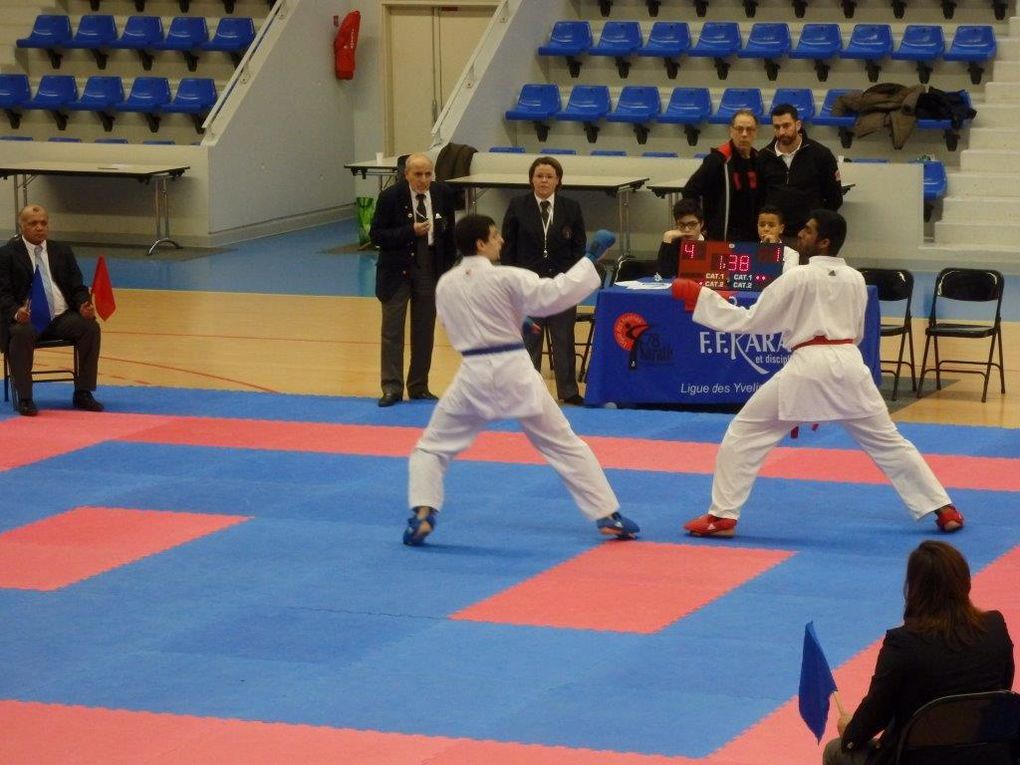 Championnat  kumité des Yvelines Minimes, Cadets, Juniors, Séniors 